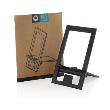 Logo trade advertising products picture of: SnapStand RCS recycled plastic foldable phone stand