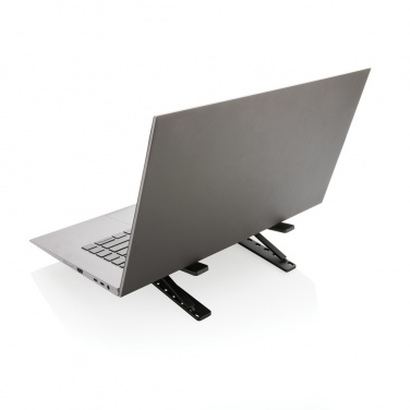 Logo trade promotional items picture of: Terra RCS recycled aluminium universal laptop/tablet stand