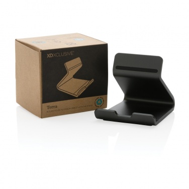 Logotrade promotional merchandise photo of: Terra RCS recycled aluminium tablet & phone stand