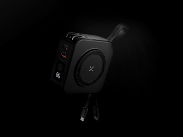 Logo trade promotional merchandise picture of: Urban Vitamin Saratoga 5 in 1 universal charger