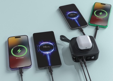 Logotrade promotional item image of: Urban Vitamin Saratoga 5 in 1 universal charger