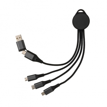 Logotrade advertising products photo of: Terra RCS recycled aluminium 6-in-1 charging cable