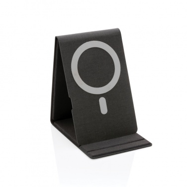 Logotrade promotional item image of: Artic Magnetic 10W wireless charging phone stand