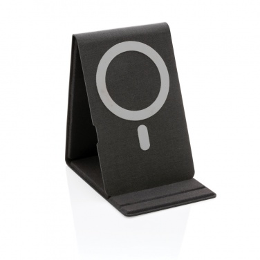 Logo trade promotional product photo of: Artic Magnetic 10W wireless charging phone stand