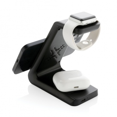 Logotrade promotional merchandise picture of: Urban Vitamin Fairfield 3 in1 RCS rplastic charger