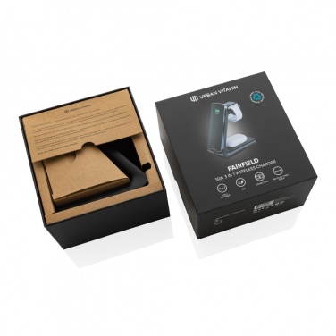 Logo trade corporate gift photo of: Urban Vitamin Fairfield 3 in1 RCS rplastic charger