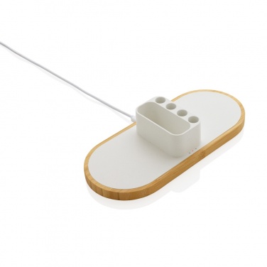 Logotrade advertising product image of: Ontario RCS rplastic 10W dual wireless