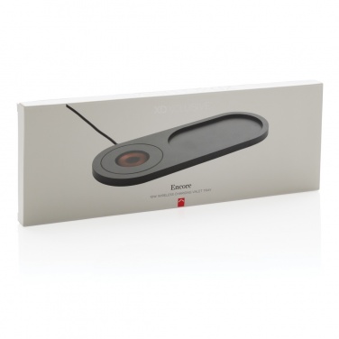 Logo trade promotional giveaways image of: Encore 10W wireless charging valet tray