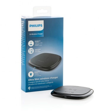 Logo trade advertising product photo of: Philips 10W Qi wireless charger