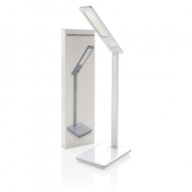 Logo trade promotional item photo of: 5W Wireless Charging Desk Lamp