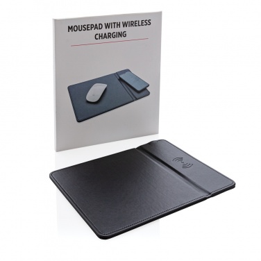 Logotrade promotional item picture of: Mousepad with 5W wireless charging