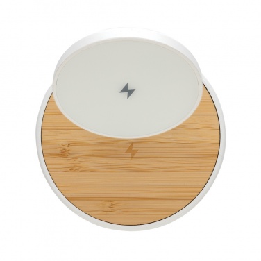 Logotrade promotional product picture of: Ontario RCS rplastic 15W magnetic charging 2 in 1 stand