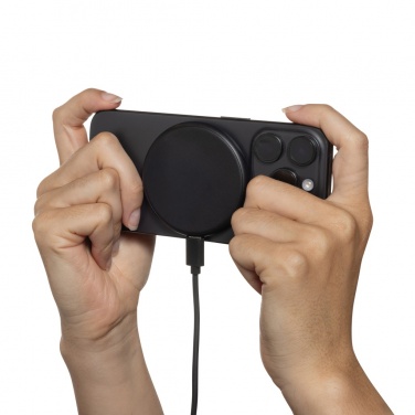Logotrade promotional merchandise picture of: Magnapad 15W RCS rplastic magnetic 3 in 1 charging pad