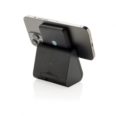 Logotrade promotional gift image of: Powerbase RCS recycled plastic 3 in 1 charger with powerbank