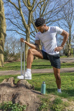 Logo trade promotional item photo of: 4pc elastic fitness bands in pouch