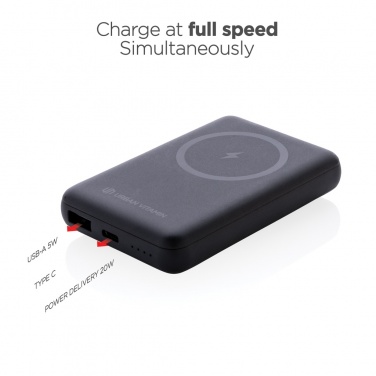 Logo trade promotional gifts picture of: Urban Vitamin Los Altos RCS rplastic 5000mah powerbank