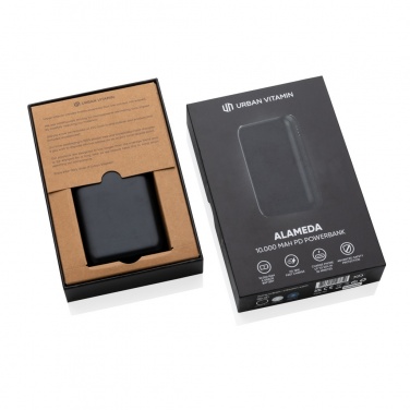 Logotrade promotional merchandise image of: Urban Vitamin Alameda 10.000 mAh 18W PD powerbank