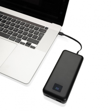 Logotrade promotional giveaway picture of: Gridley RCS rplastic 20000 65W laptop powerbank