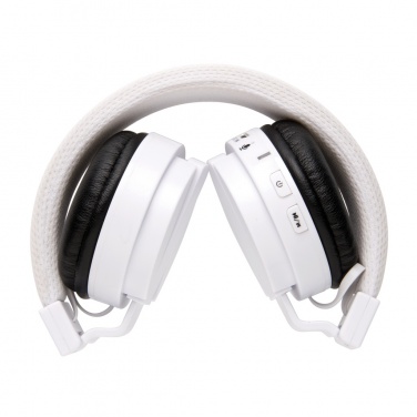 Logo trade corporate gifts image of: Foldable wireless headphone