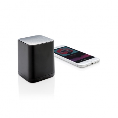 Logo trade advertising products image of: Light up logo wireless speaker