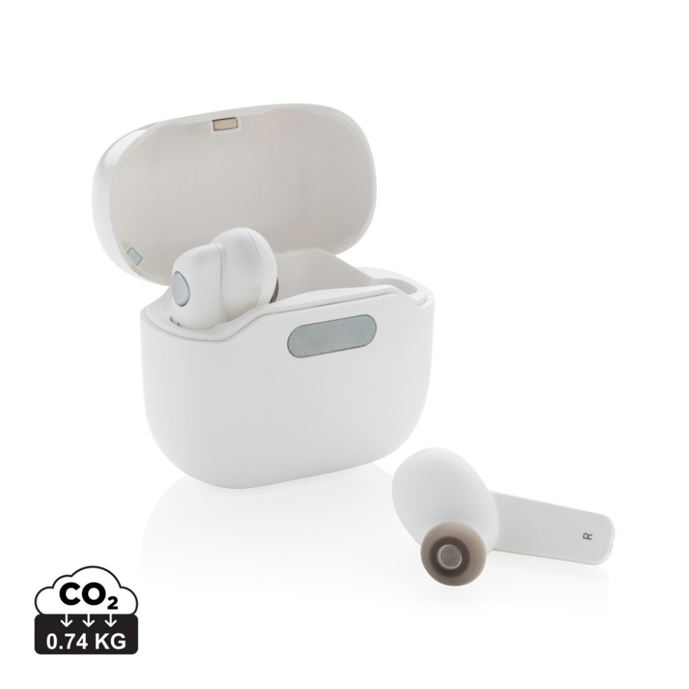 Logotrade corporate gift image of: TWS earbuds in UV-C sterilising charging case