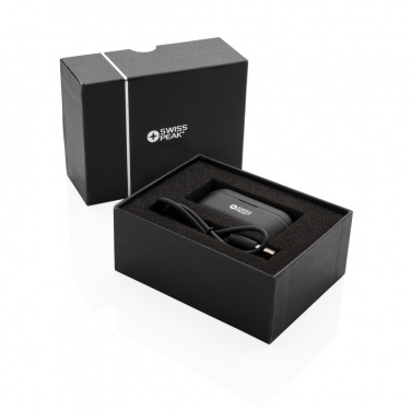 Logo trade promotional gifts picture of: Swiss peak TWS earbuds