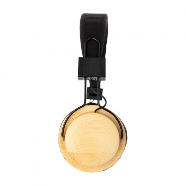 Logotrade promotional product picture of: Bamboo wireless headphone