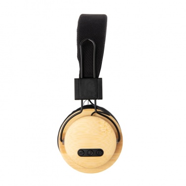 Logotrade promotional gifts photo of: Bamboo wireless headphone