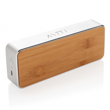 Logotrade corporate gifts photo of: Nevada Bamboo 3W wireless speaker