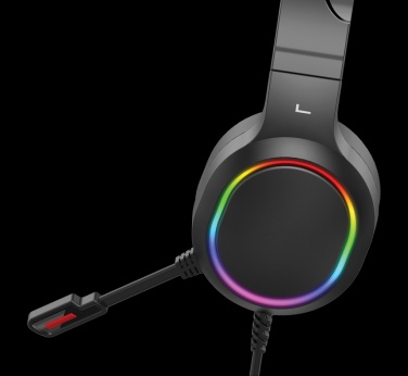 Logo trade corporate gifts picture of: RGB gaming headset