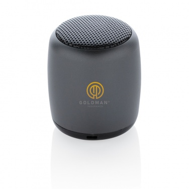 Logo trade corporate gift photo of: Mini aluminium wireless speaker