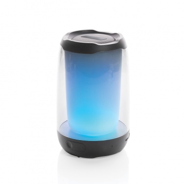 Logo trade promotional gift photo of: RCS recycled plastic Lightboom 5W speaker