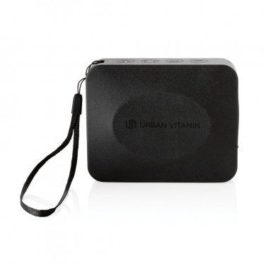 Logo trade promotional gift photo of: Urban Vitamin Vallejo RCS rplastic 3W speaker IPX 7
