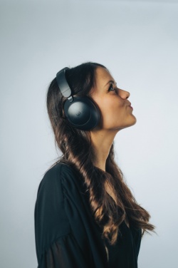 Logotrade promotional gift picture of: Urban Vitamin Cupertino RCS rplastic ANC headphone