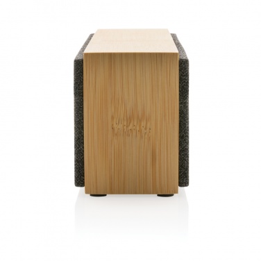 Logo trade promotional products image of: Wynn 10W bamboo wireless speaker