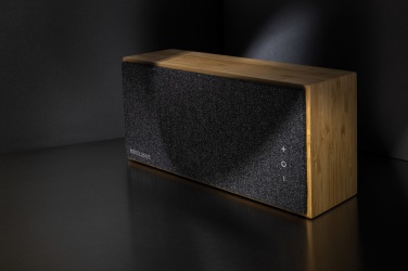 Logo trade promotional items image of: Wynn 20W bamboo wireless speaker