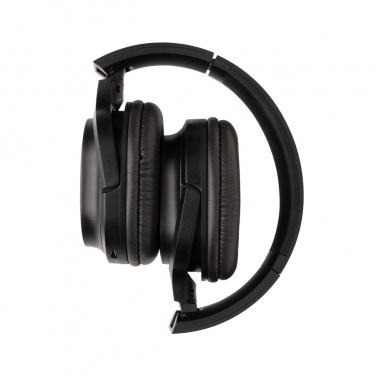 Logo trade advertising products picture of: RCS recycled plastic Elite Foldable wireless headphone