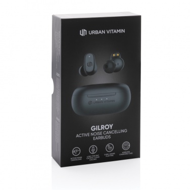 Logotrade business gift image of: Urban Vitamin Gilroy hybrid ANC and ENC earbuds