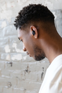 Logotrade advertising products photo of: Urban Vitamin Palm Springs RCS rplastic ENC earbuds