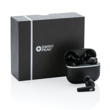 Logotrade promotional giveaways photo of: RCS recycled plastic Swiss Peak TWS earbuds 2.0