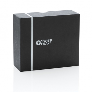 Logo trade promotional giveaways image of: RCS recycled plastic Swiss Peak TWS earbuds 2.0