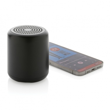 Logotrade promotional item picture of: RCS certified recycled plastic 5W Wireless speaker