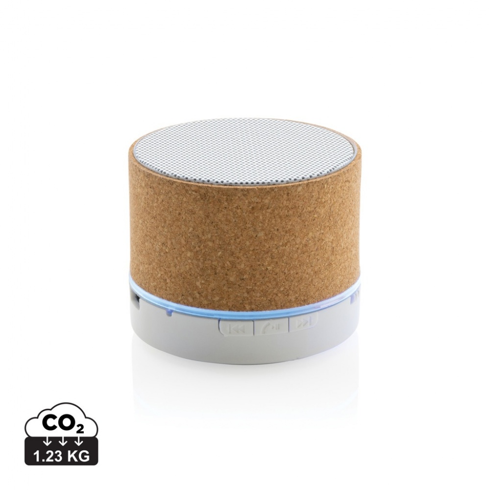 Logotrade corporate gift image of: Cork 3W wireless speaker