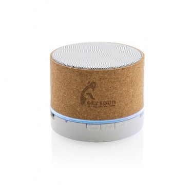 Logotrade promotional giveaway image of: Cork 3W wireless speaker
