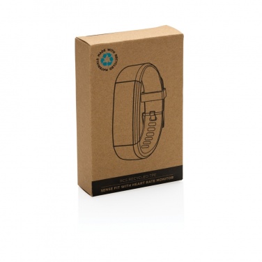 Logo trade promotional gift photo of: RCS recycled TPU Sense Fit with heart rate monitor