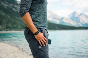 Logo trade promotional giveaways image of: RCS recycled TPU  activity watch 1.47'' screen with HR