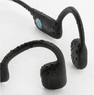 Logo trade promotional merchandise photo of: Urban Vitamin Glendale RCS rplastic air conductive headphone