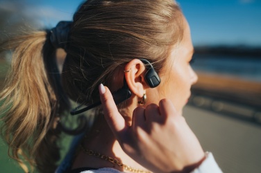 Logotrade advertising products photo of: Urban Vitamin Glendale RCS rplastic air conductive headphone