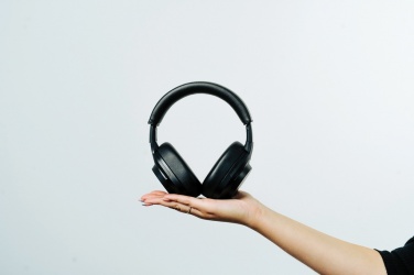 Logo trade promotional giveaways image of: Irvine RCS recycled and repairable ANC wireless headphone