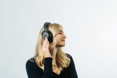 Logotrade advertising product image of: Irvine RCS recycled and repairable ANC wireless headphone